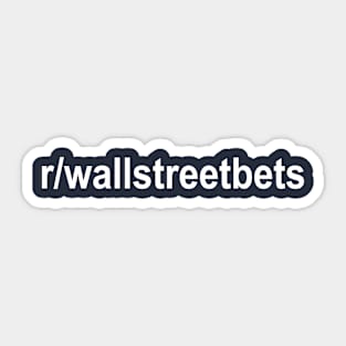 Reddit Wallstreetbets Day Trader Stock Market Options Sticker